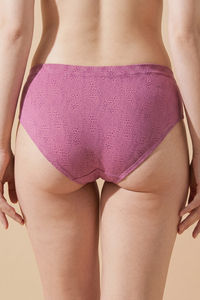 Zivame Medium Rise Full Coverage Hipster Panty (Pack of 3) - Multicolor — thumbnail 3